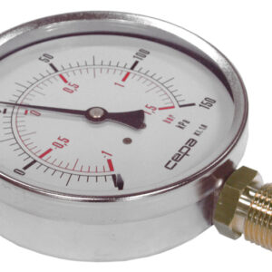 PRESSURE GAUGE 111.10.100-1/+1.5BAR R1/2