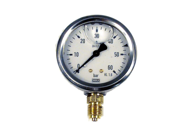 PRESSURE GAUGE 213.53.63.60 BAR A R1/4 60°C